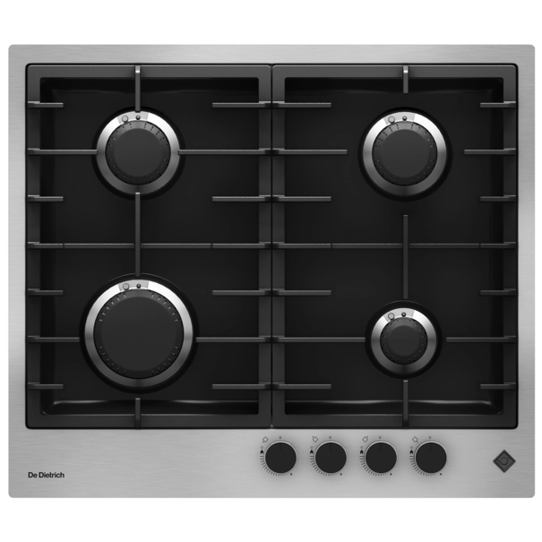 Газовая варочная панель De Dietrich DPE4620XF (Нержавеющая сталь)