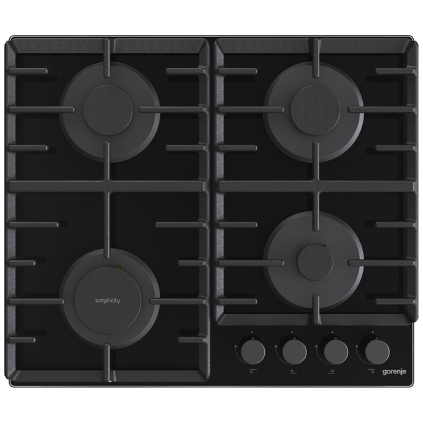 Газовая варочная панель Gorenje GT642SY (Черный)