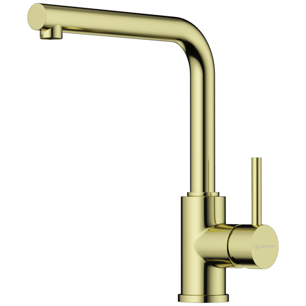 Смеситель для кухни OMOIKIRI Nakagawa (Светлое золото)