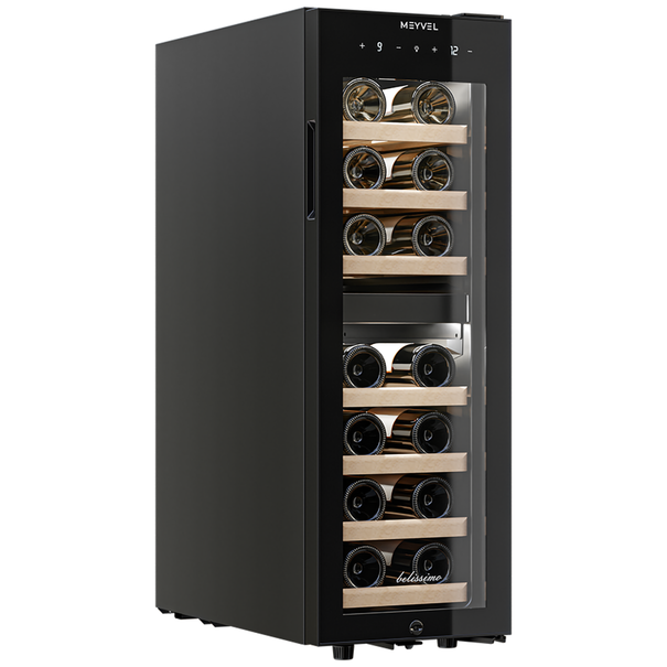 Винный шкаф Meyvel MV19-KBF2 (Черный)