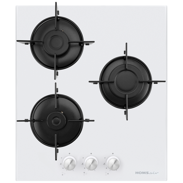 Газовая варочная панель HOMSair HGG431 (Белый)