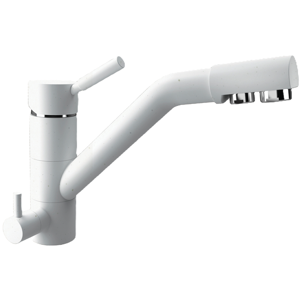 Смеситель для кухни Dr. Gans ДУЭТ DG (Белый)