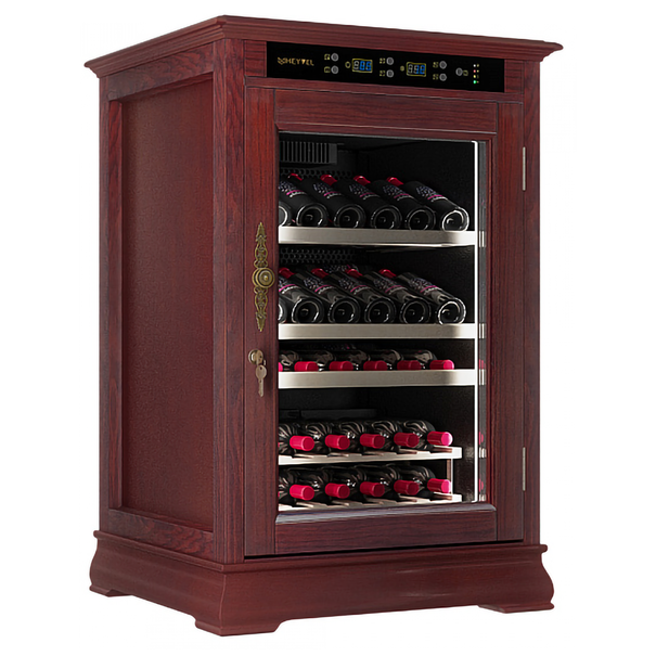 Винный шкаф Meyvel MV46-WM1-C (Махагон)