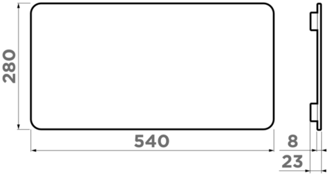 Разделочная доска OMOIKIRI CB-Sumi (Серый)