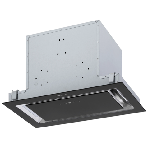 Полновстраиваемая вытяжка Krona SELINA 600 GLASS S (Черный)