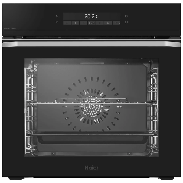 Электрический духовой шкаф с паром Haier HOQ-P16AS5 (Черный)