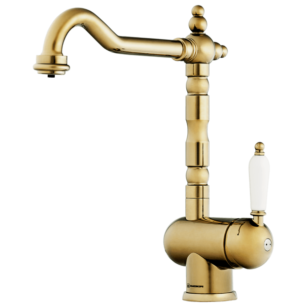 Смеситель для кухни OMOIKIRI Kyoto 2 Plus (Античная латунь (022))