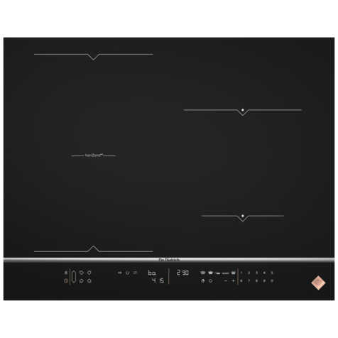 Индукционная варочная панель De Dietrich DPI7684 T (Черный)