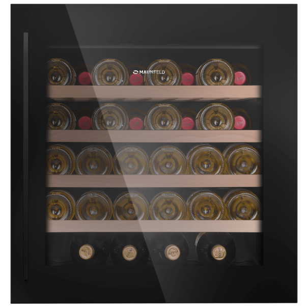 Встраиваемый винный шкаф MAUNFELD MBWC-92S36 (Черный)