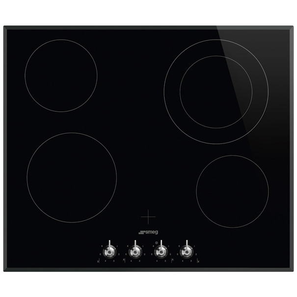 Электрическая варочная панель Smeg SE364ETBM (Черный)