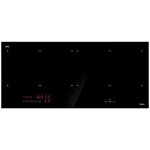 Индукционная варочная панель Falmec PIANO INDUZIONE 88x40 PANORAMIC (Черный)