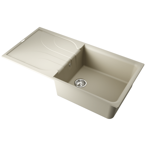 Кухонная мойка OMOIKIRI Yasugata 100 (Ваниль)