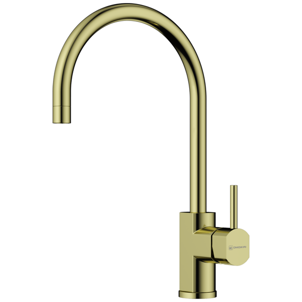 Смеситель для кухни OMOIKIRI Wakayama (Светлое золото)