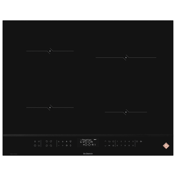 Индукционная варочная панель De Dietrich DPI4420 (Черный / Медь)