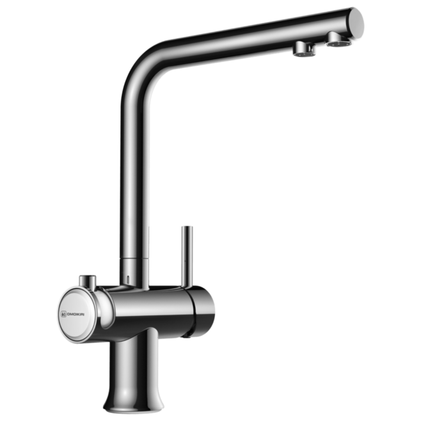 Смеситель для кухни OMOIKIRI Hotaru (Белый / Хром)