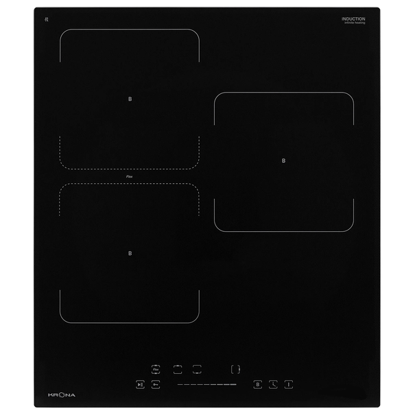Индукционная варочная панель Krona ERDE 45 3BFTS (Черный)