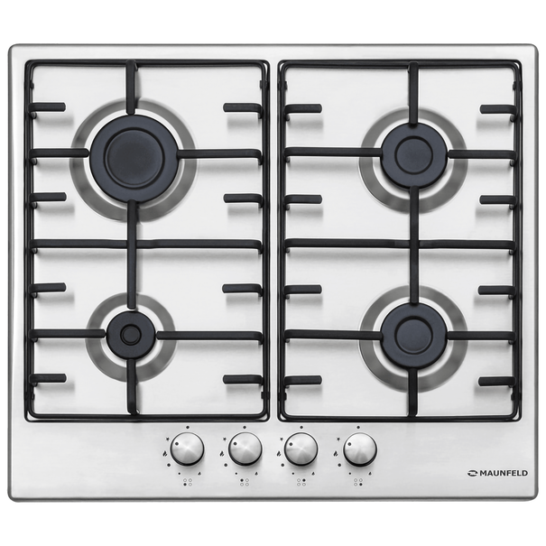 Газовая варочная панель MAUNFELD EGHS.64.3E (Нержавеющая сталь)