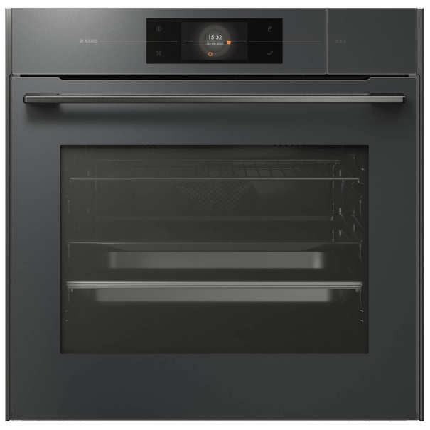 Электрический духовой шкаф с паром Asko OCS8678 (Серый жемчуг)