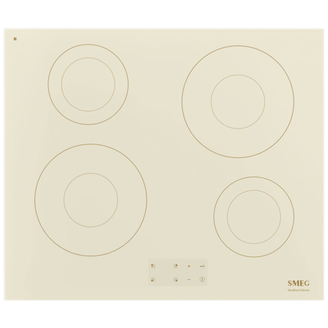 Индукционная варочная панель Smeg SI2641DP (Кремовый)
