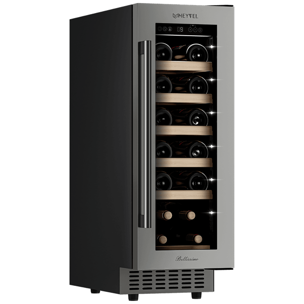 Винный шкаф Meyvel MV19-K T1 (Нержавеющая сталь)