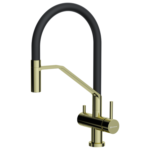 Смеситель для кухни OMOIKIRI Akeno (Светлое золото)