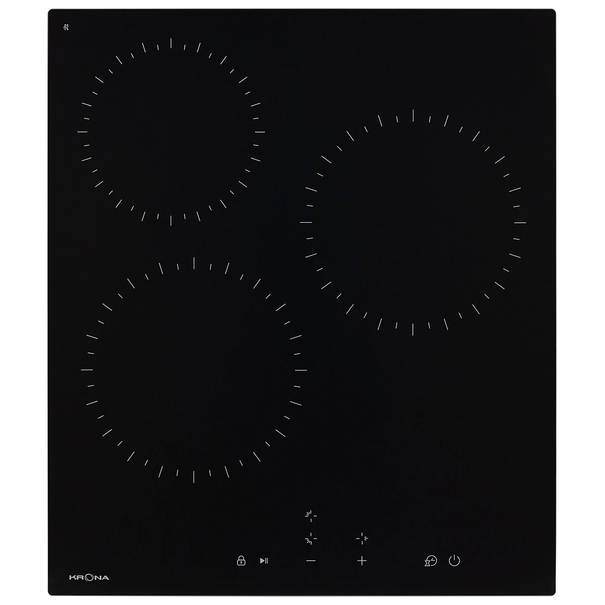 Электрическая варочная панель Krona ZAUBER 45 TK (Черный)