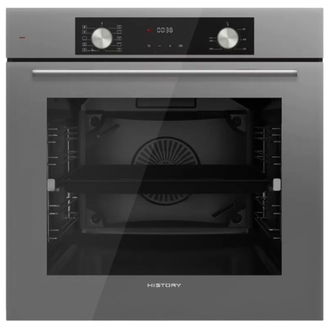 Электрический духовой шкаф HiSTORY OE7710C.F (Серый)