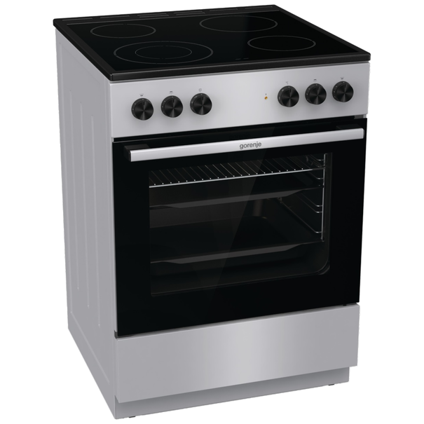 Отдельностоящая плита Gorenje GEC6A41 (Нержавеющая сталь)