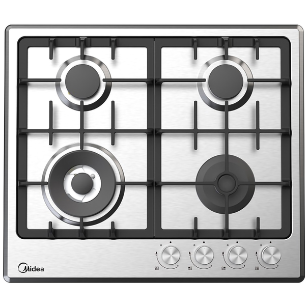 Газовая варочная панель Midea MG643T (Нержавеющая сталь)