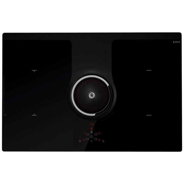 Индукционная варочная панель с вытяжкой Elica NIKOLATESLA /F/83 (Черный)