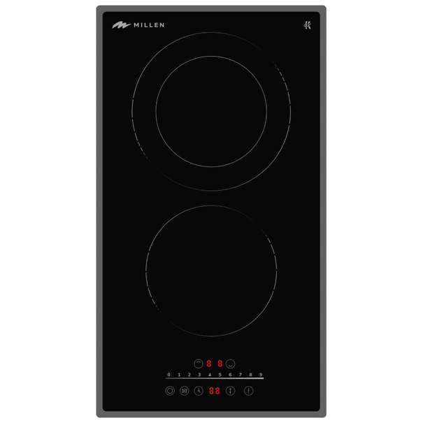 Электрическая варочная панель MILLEN MEH 302 (Черный)