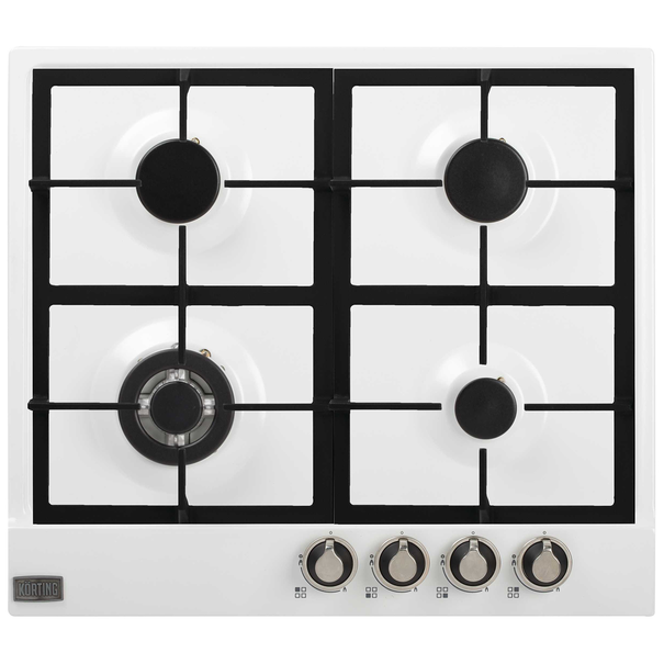 Газовая варочная панель Korting HG 661 CT (Античный белый)
