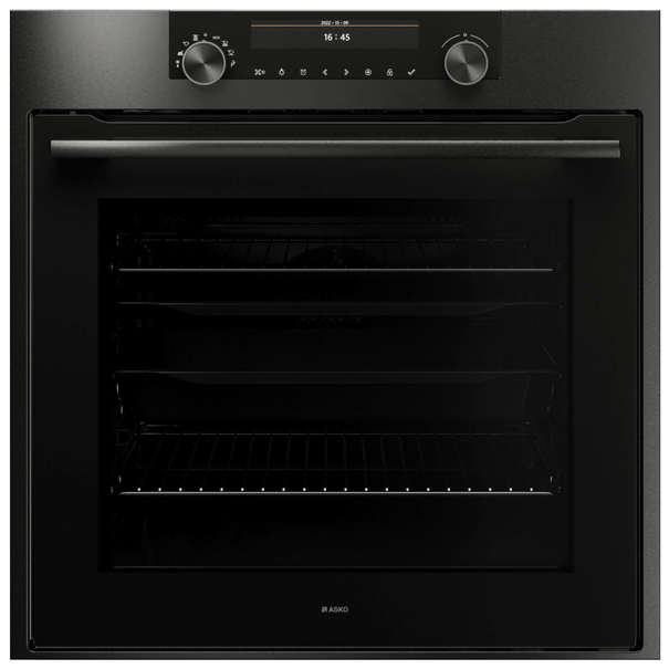 Электрический духовой шкаф Asko OP8687 (Темная сталь)