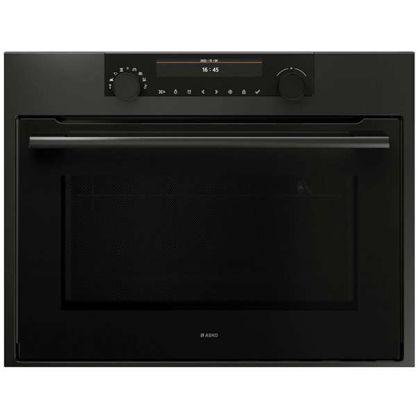 Компактный духовой шкаф с свч Asko OCM8487 (Антрацит)
