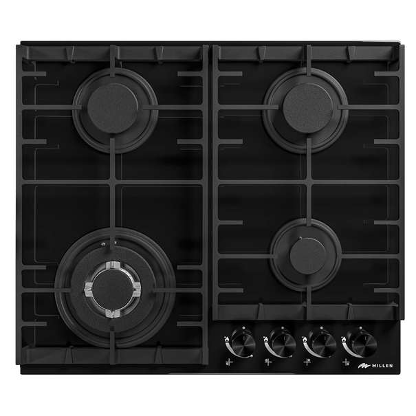 Газовая варочная панель MILLEN MGHG 602 (Черный)
