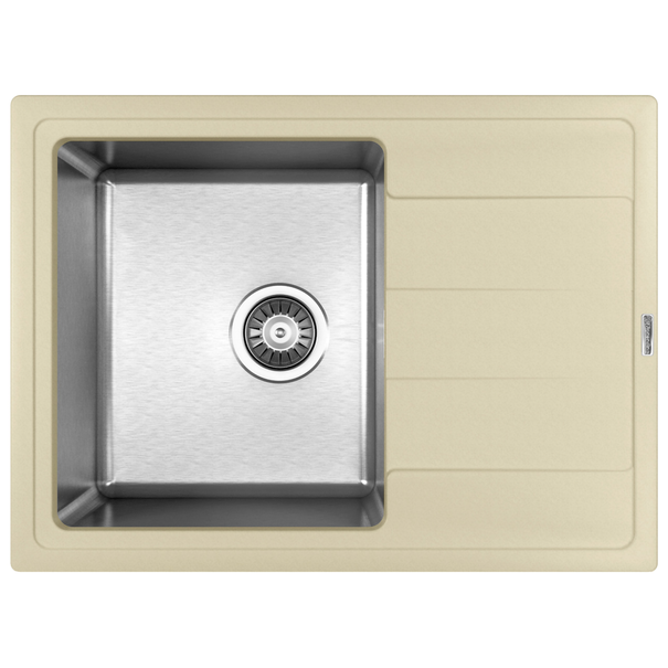 Кухонная мойка Florentina КОМБИ 650 (Шампань)