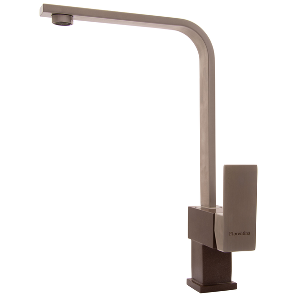 Смеситель для кухни Florentina СИЛЬВЕР FL (Брауни)