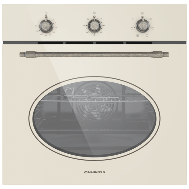 Электрический духовой шкаф MAUNFELD EOEFG.566R .MT (Слоновая кость)