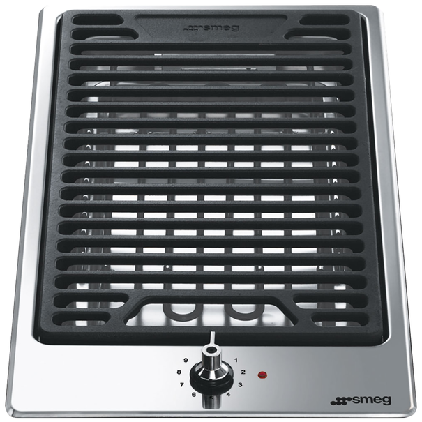 Электрическая варочная панель BBQ Smeg PGF30B (Нержавеющая сталь)