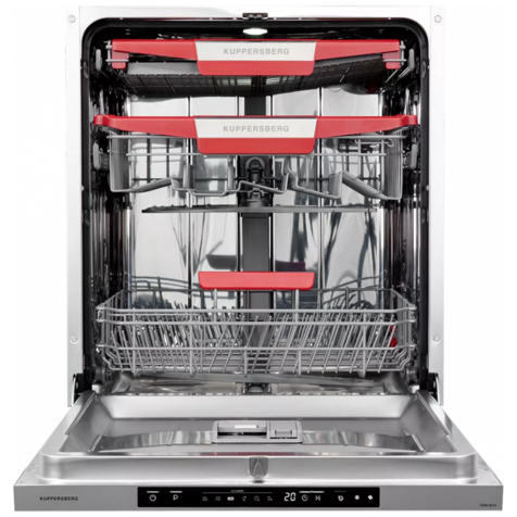 Встраиваемая посудомоечная машина KUPPERSBERG GSM 6074 (Нержавеющая сталь)