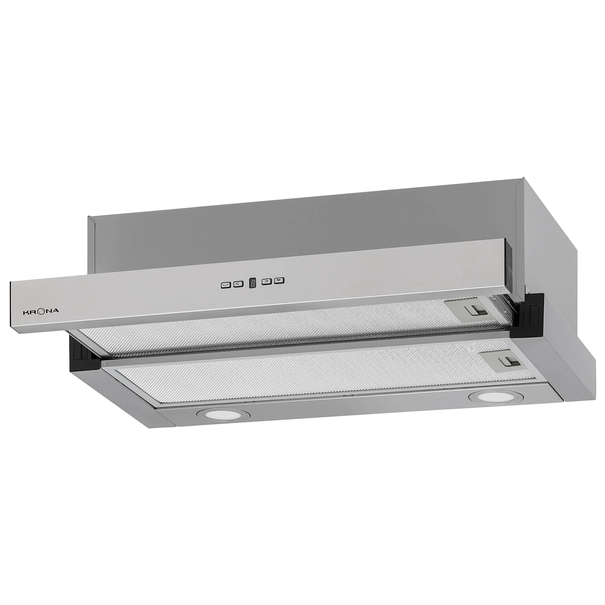 Вытяжка с выдвижным экраном Krona KAMILLA TK 600 (1 мотор) (Нержавеющая сталь)
