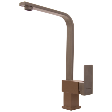 Смеситель для кухни Florentina СИЛЬВЕР FL (Капучино)