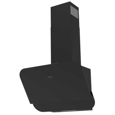 Наклонная вытяжка Korting KHC 66135 G (Черный)