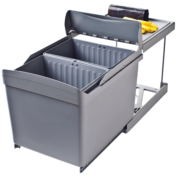 Система сортировки отходов Alveus ALBIO 30 2X16 L (Серый)