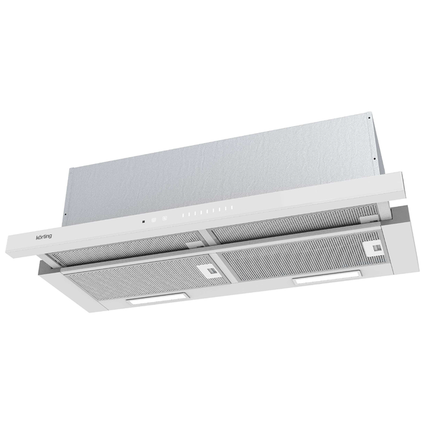 Вытяжка с выдвижным экраном Korting KHP 9975 G (Белый)