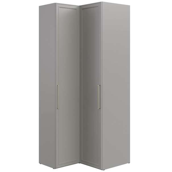 Шкаф угловой Montreal серый Montreal серый