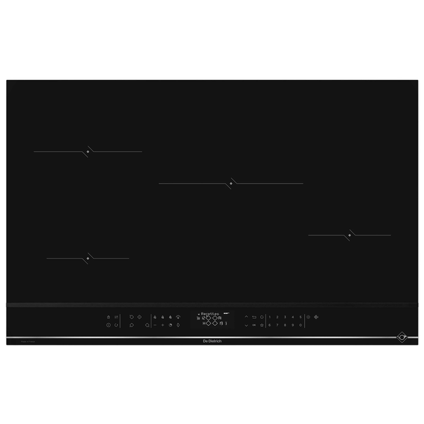 Индукционная варочная панель De Dietrich DPI4820 (Черный / Нержавеющая сталь)