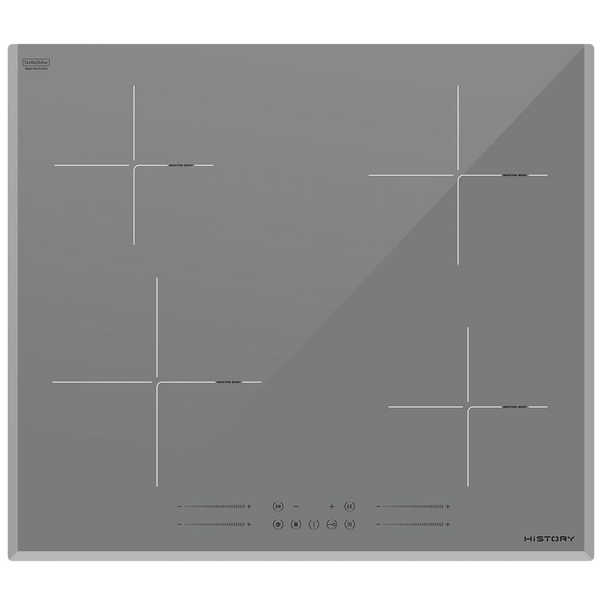 Индукционная варочная панель HiSTORY HI 6440 B (Серый)