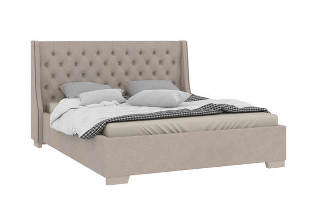 Кровать Кантри 160 х 200 160 х 200 см, Кашемир серый