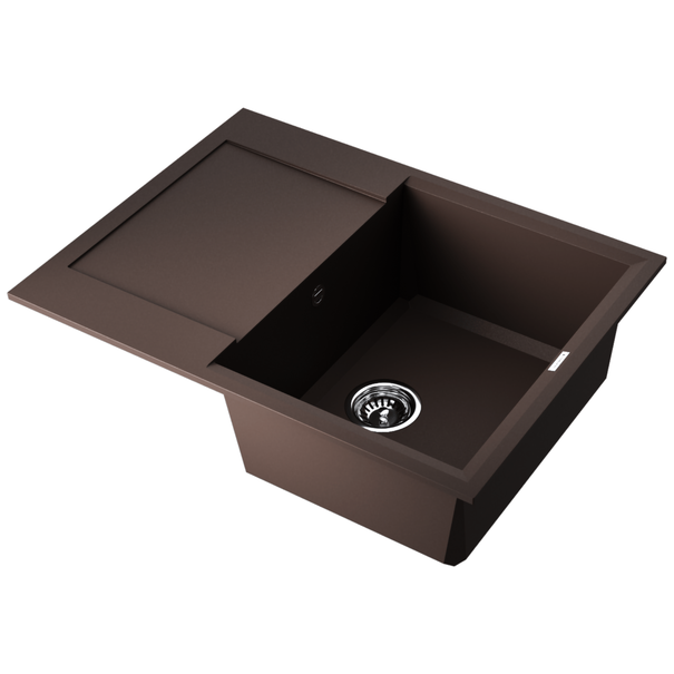 Кухонная мойка OMOIKIRI Sakaime 68 (Темный шоколад)